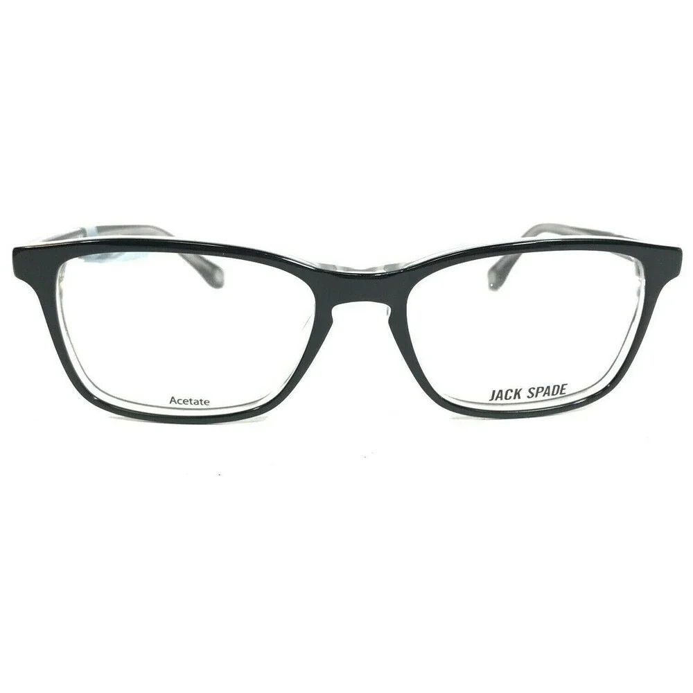 Jack Spade GRAHAM EF2 Eyeglasses Frames Black Square Full Rim 50-18-140
